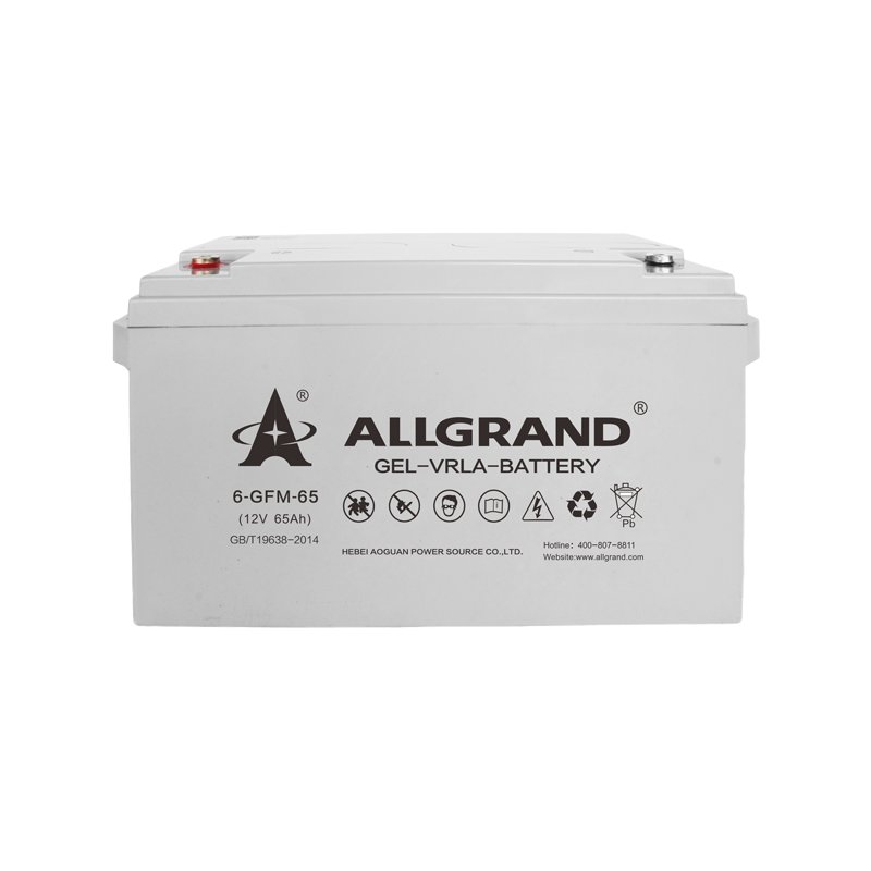 Allgrand Best Price High Quality 12v 100ah 200ah 65ah Gel Lead Acid Solar Gel Storage Battery