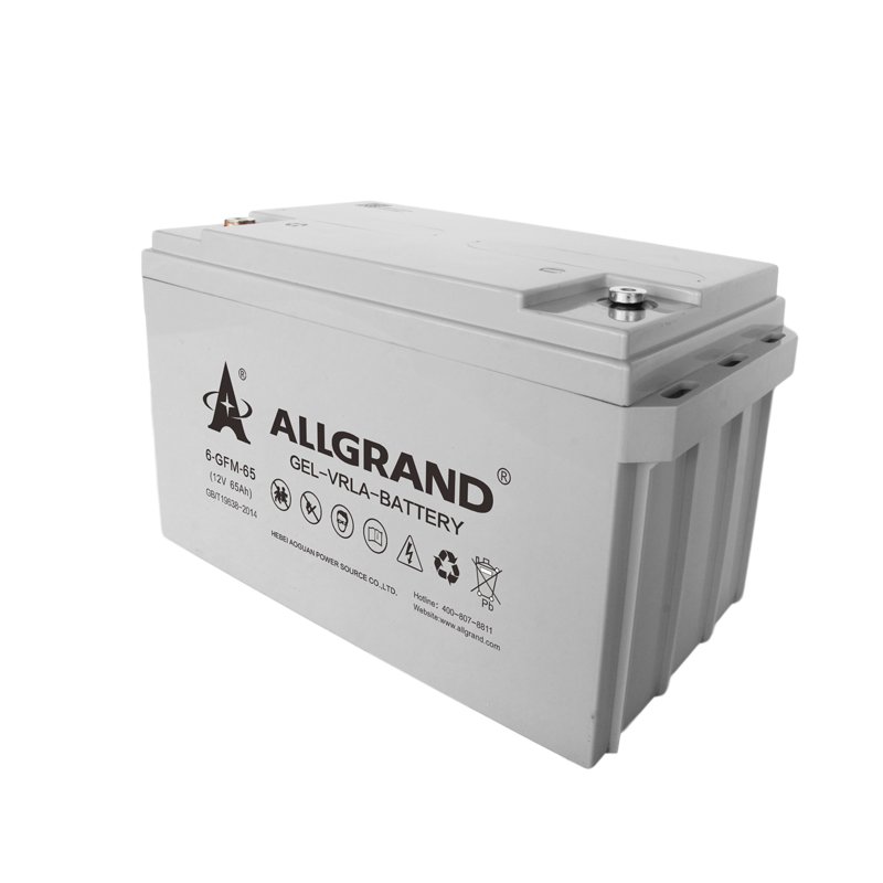 Allgrand Best Price High Quality 12v 100ah 200ah 65ah Gel Lead Acid Solar Gel Storage Battery