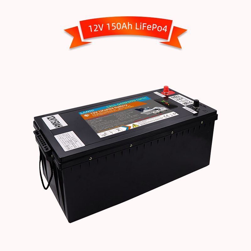 Lithium batteries with a black shell appearance resembling lead-acid batteries have a lifespan of over 6000 cycles