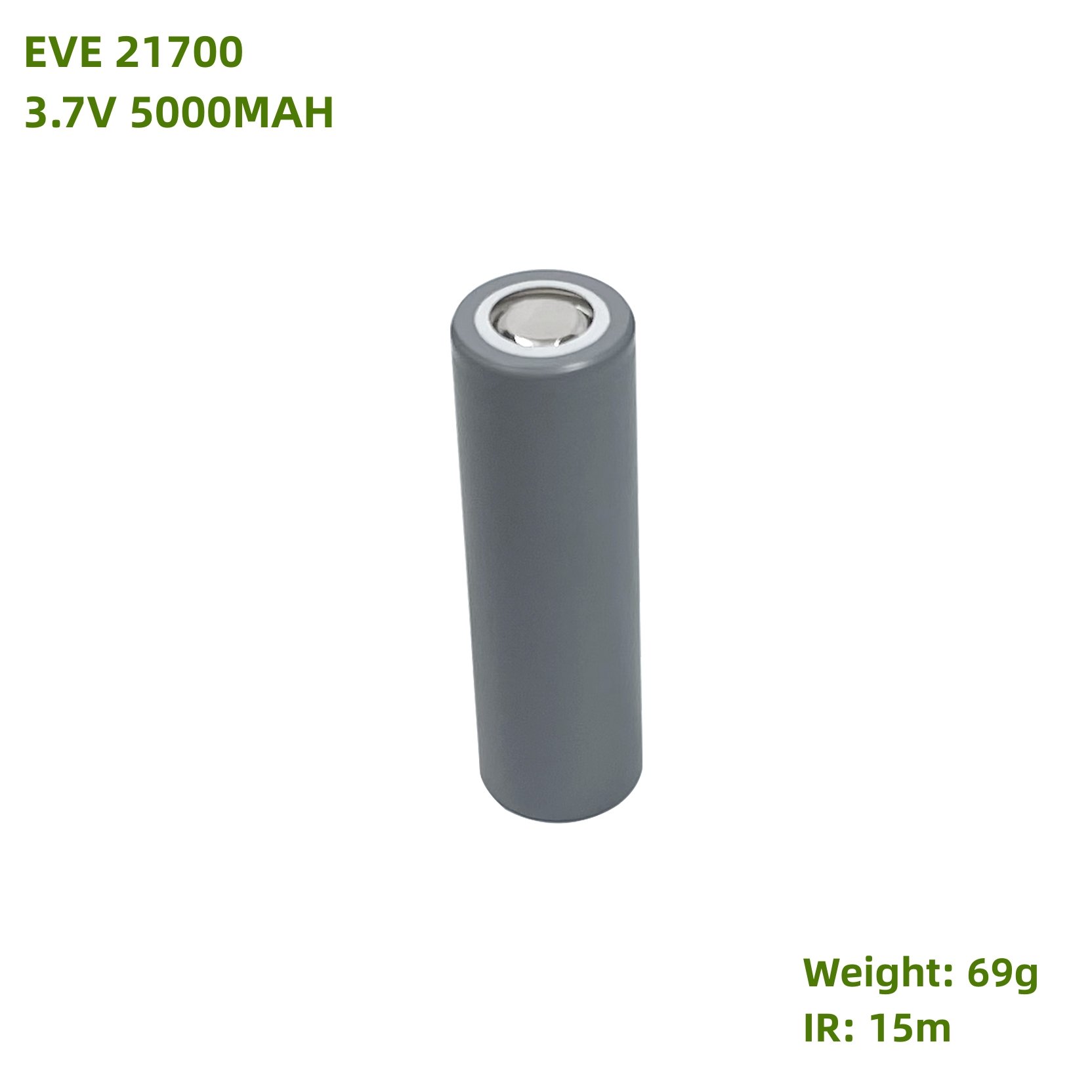 Brand New Grade A 21700 5000mah 3.7V ev Cylinder Battery Pack Nmc Batteries Lithium Ion Battery For Ebike scooters