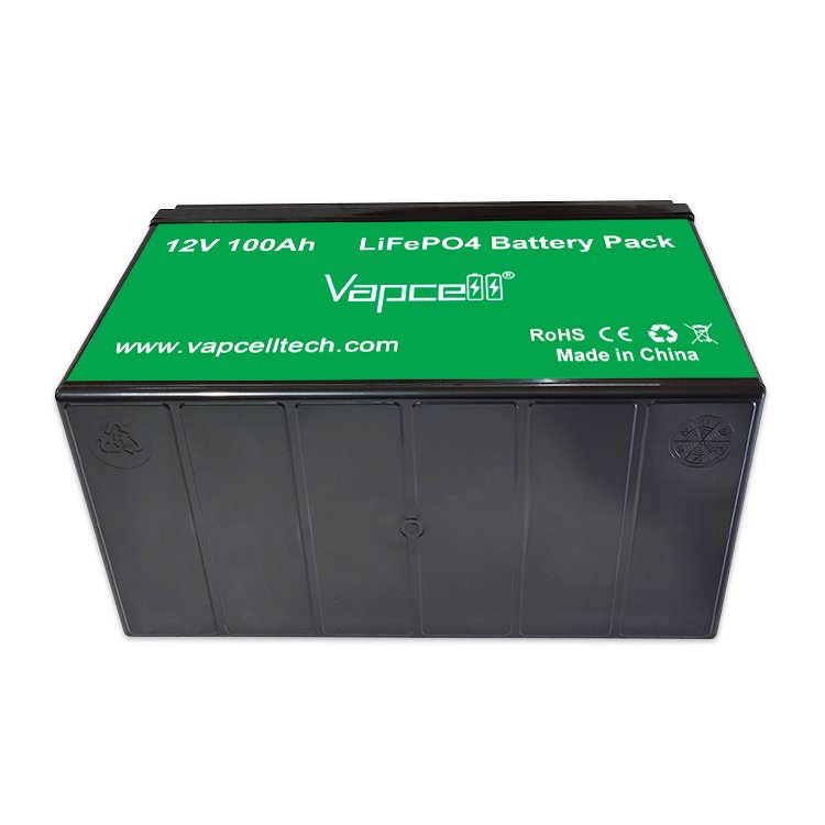 Vapcell 12v 100ah 200ah 280ah Lifepo4 Battery Pack With Box