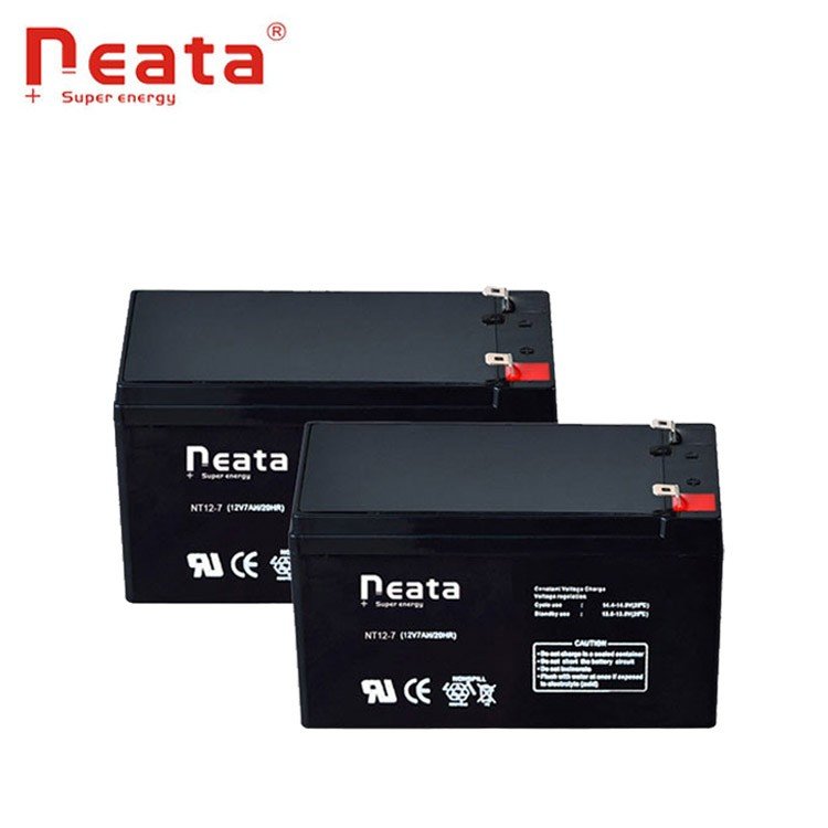Hot sale Neata rechargeable vrla battery 12v 7ah for ups/solar/kids toy car