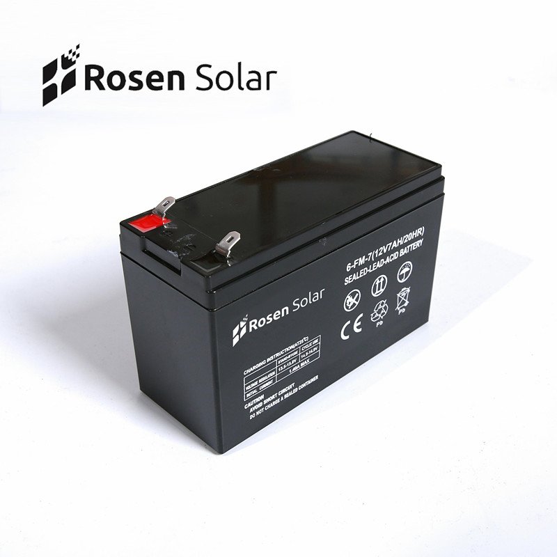 Factory 12Volt DC Power Pack Rechargeable Gel Lead Acid Battery 12V 7Ah for Toys