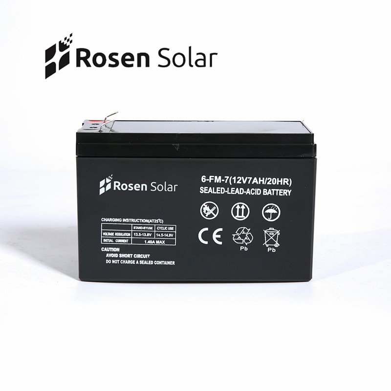 Factory 12Volt DC Power Pack Rechargeable Gel Lead Acid Battery 12V 7Ah for Toys