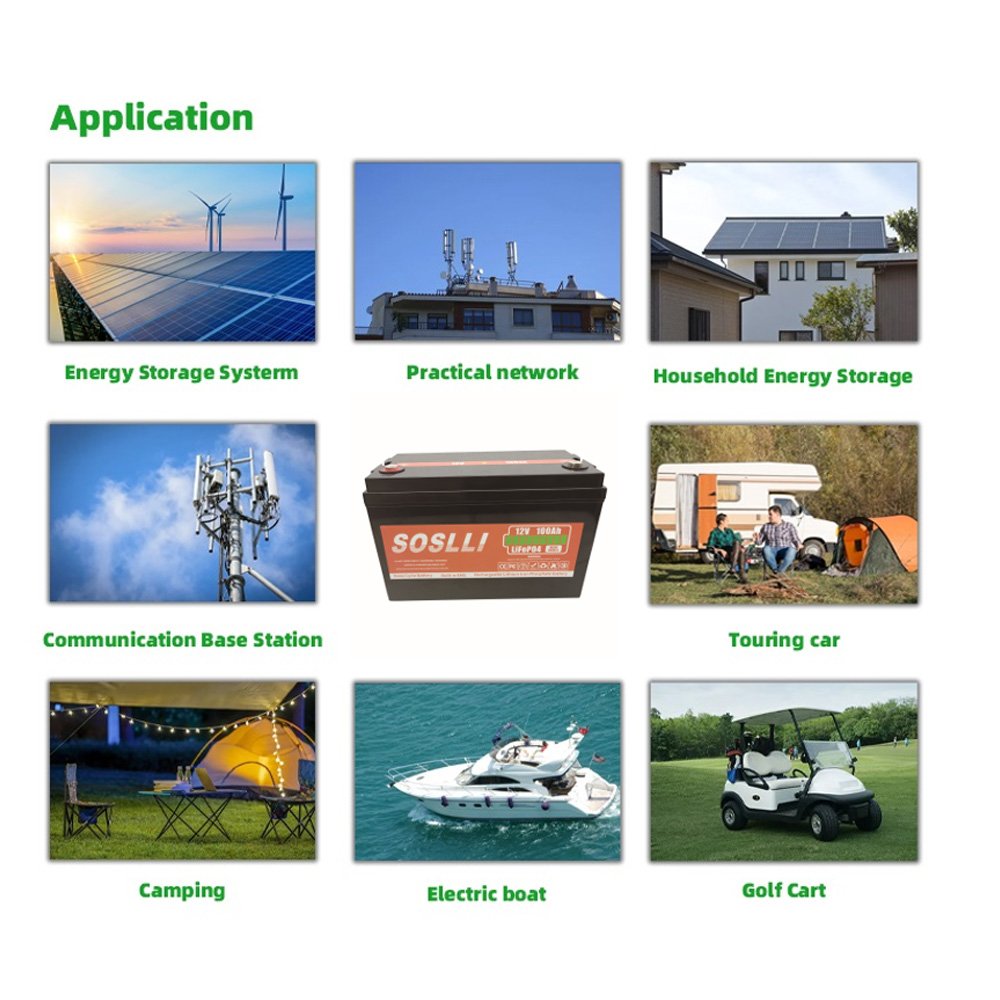 Lithium ion batteries 12v 15ah 20ah 30ah 50ah 80ah 100ah 120ah 150ah 200ah 300ah solar lifepo4 pack battery 12V