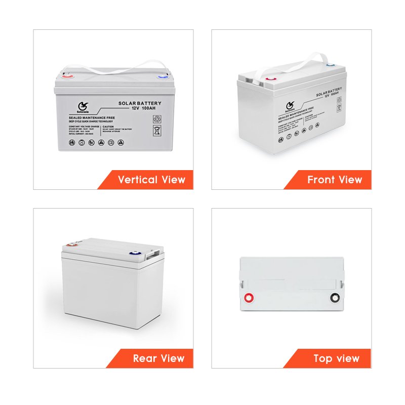 Longer Lifespan Gel Battery 12v 100ah 150ah 200ah 250ah For Solar Power System Gel Battery