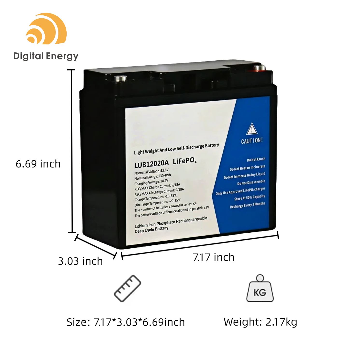 18Ah Lead Acid Battery Alternatives Maintenance Free 12V Lithium Battery for Power Supplying