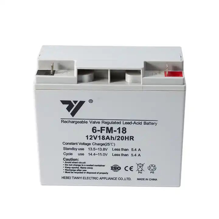 TIANYI 12v 18ah 20hr Ups Eps Solar Energy Solar Emergency System Lead-Acid Battery