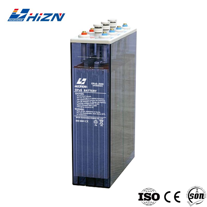 Manufacturer Wholesale Solar Battery OPzS 2V Battery 2V 2500AH 3000AH UPS Rechargeable Battery