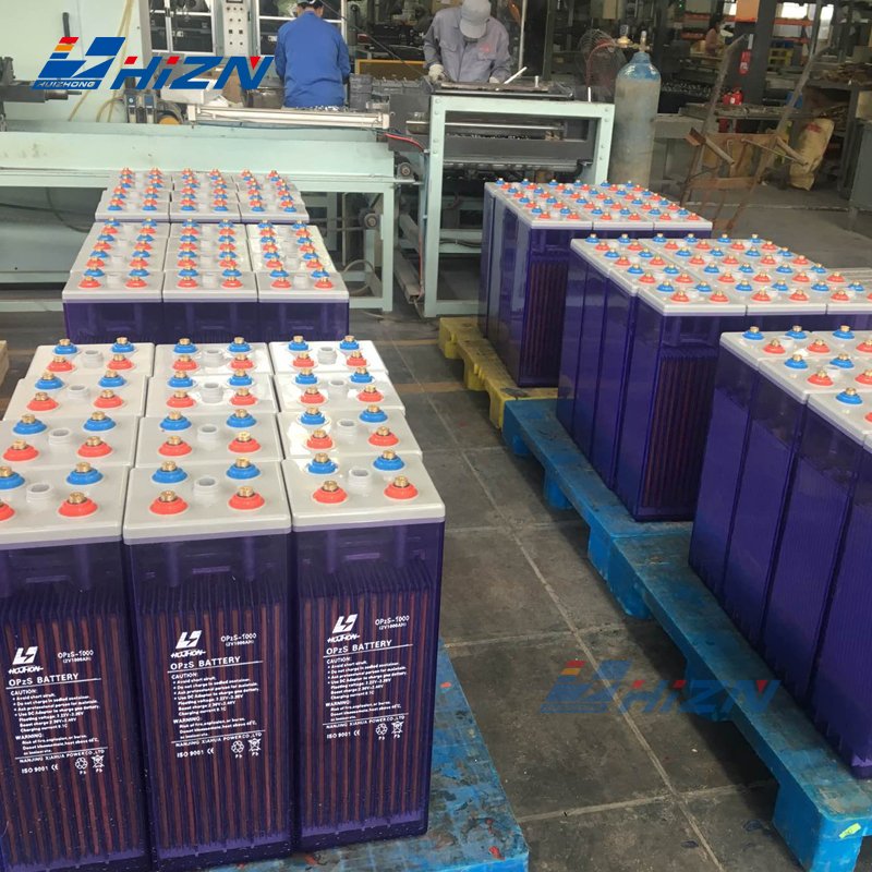 Manufacturer Wholesale Solar Battery OPzS 2V Battery 2V 2500AH 3000AH UPS Rechargeable Battery