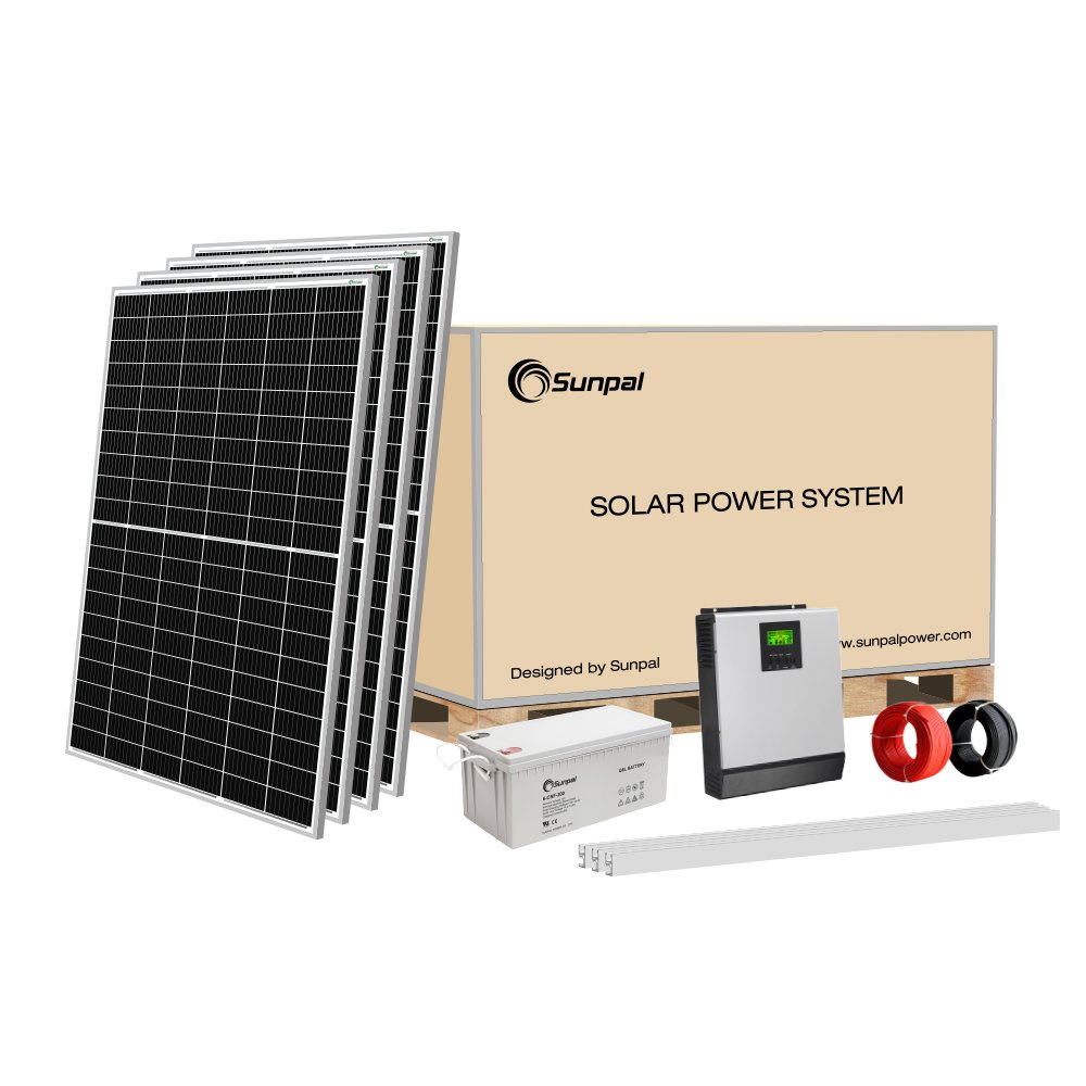 Sunpal Solar Photovoltaic Panel System 2Kw 3Kw 5Kw 15Kw Solar Energy Complete Systems With Lithium Battery
