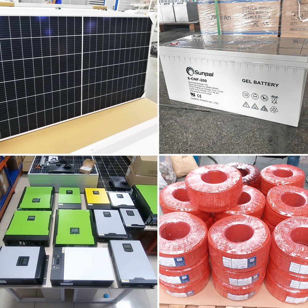 Sunpal Solar Photovoltaic Panel System 2Kw 3Kw 5Kw 15Kw Solar Energy Complete Systems With Lithium Battery