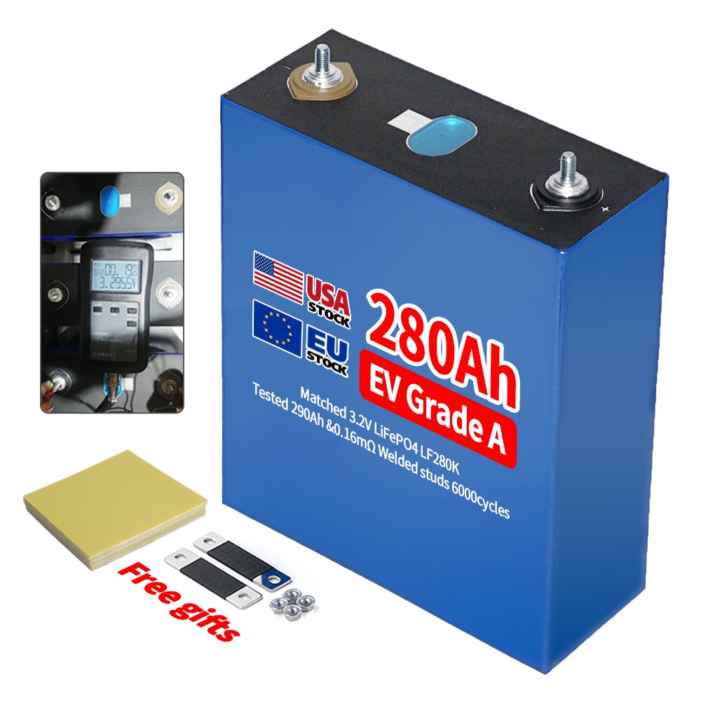 best sales hithium lifepo4 280ah grade A 320ah lfp lithium ion batteries cells inquiry Docan EU us warehouse stock