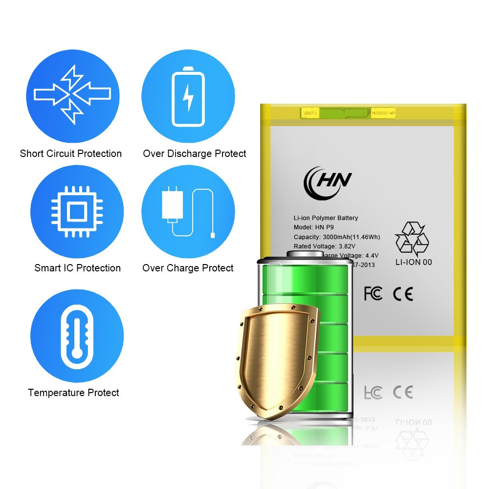 lipo lithium battery for huawei y7 2018 nova 4 mate 20x p8 y5 prime 2018 p9 lite p7 l10 p30 pro nova 2i p10 lite phone battery