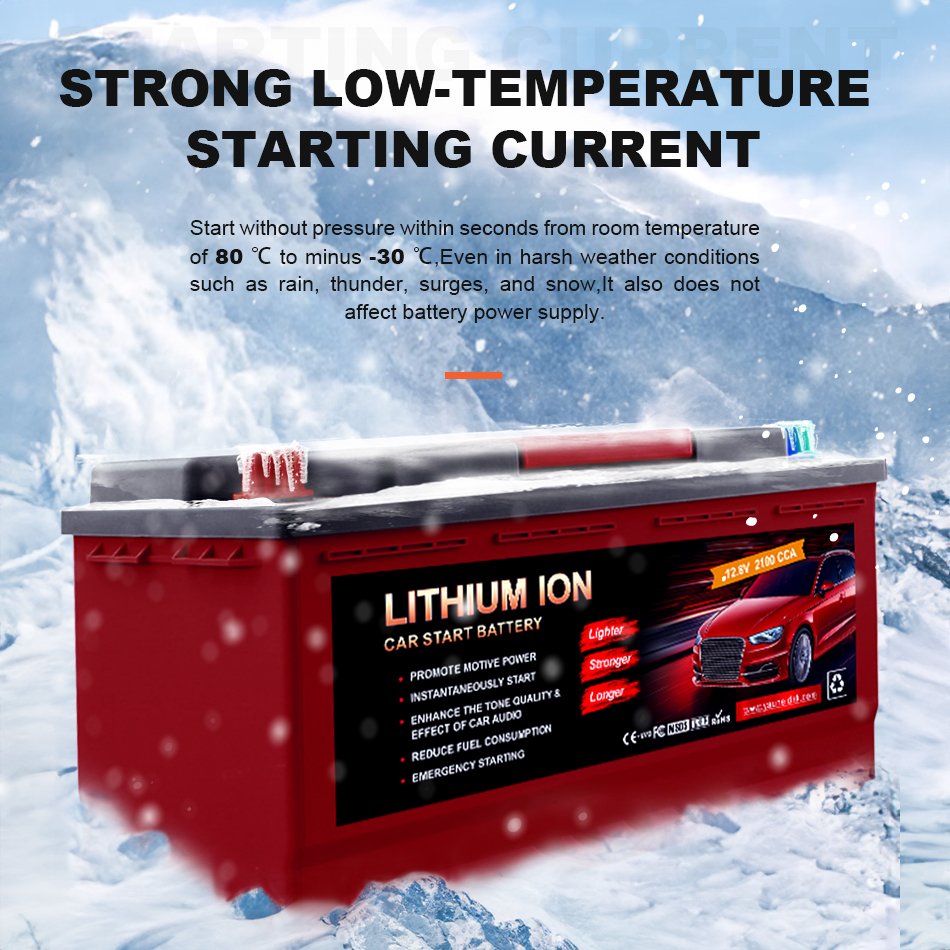 80D26 A123 cell 12v 40Ah 1500CCA lifepo4 battery great per smart bms great performance lead acid batteries replacement