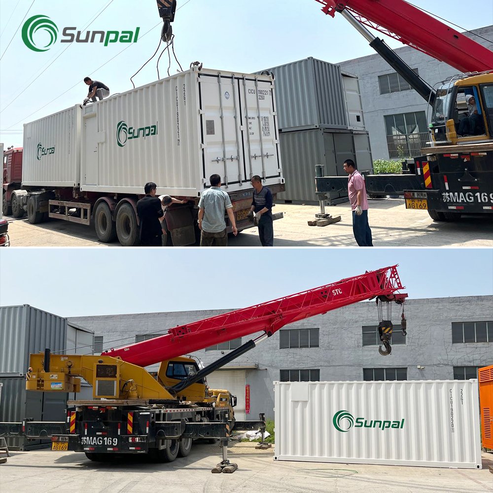 Sunpal Lithium Iron Phosphate Solar Batteries Container 280Ah 100Kwh 500kWh High Voltage Lifepo4 Battery for Energy Storage