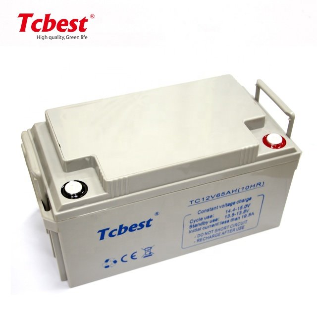 Hot Selling Rechargeable Battery 12v 65ah Storage Lead Acid Batteries
