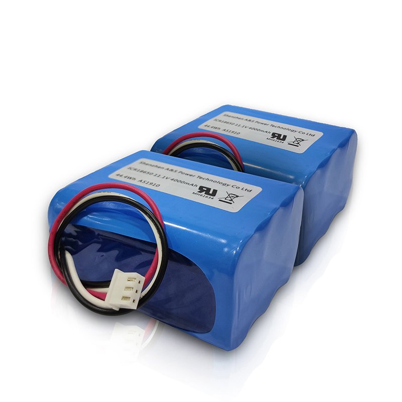 UL2054 UN38.3 MSDS Rechargeable Li-ion battery 3S2P 18650 12V / 11.1v 4000mah 4ah li ion battery pack with PCM