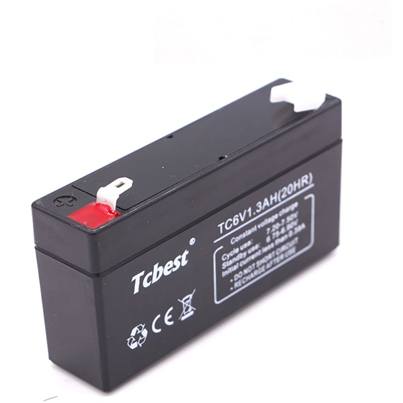Lead Acid Battery TC613 6V 1.3Ah General Purpose Batteries OEM Accepted for Emergency Lighting Fire Alarms