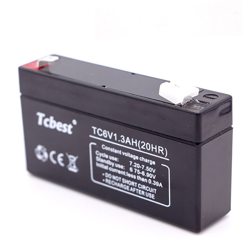 Lead Acid Battery TC613 6V 1.3Ah General Purpose Batteries OEM Accepted for Emergency Lighting Fire Alarms