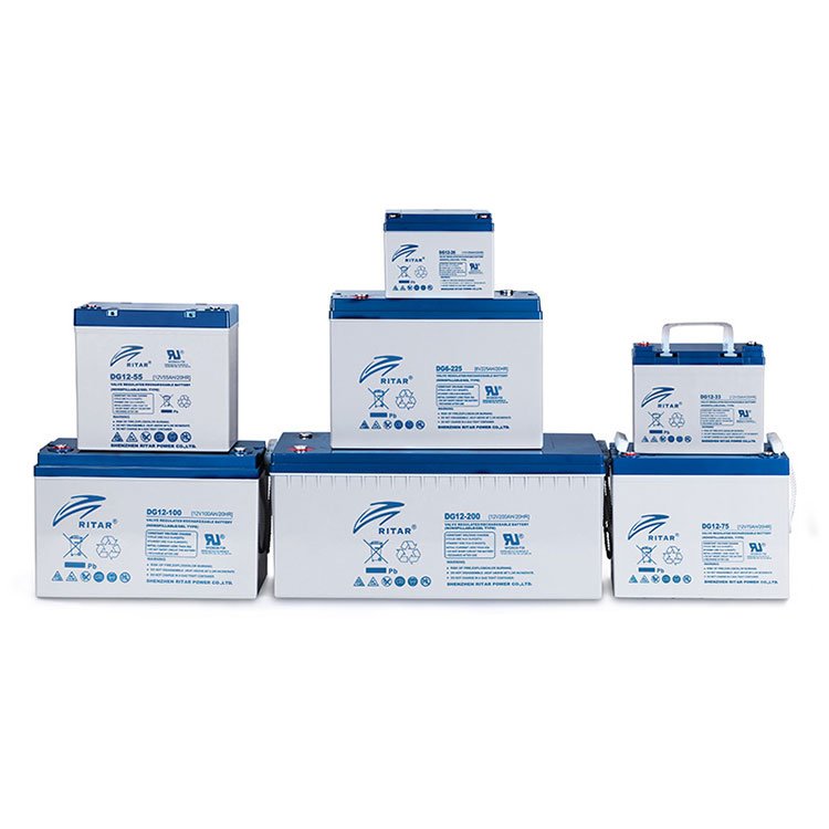 Solar Energy Storage System Battery 12V 100Ah 120Ah 150Ah 200Ah 250Ah Deep Cycle Sealed Lead Acid Batteries