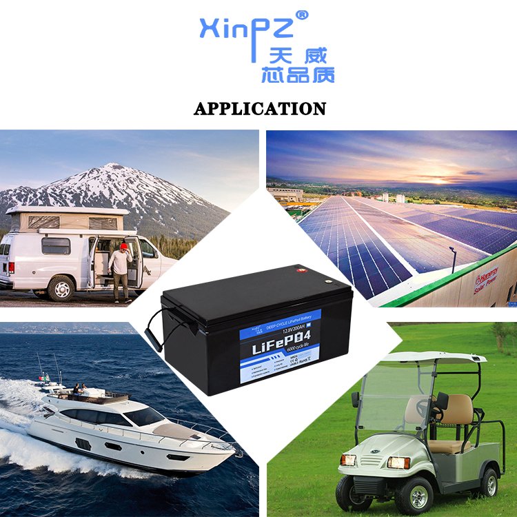 12v 200ah Lifepo4 Battery Rv/marine/car Phosphate Lithium Ion Battery Deep Cycle Times 5 Years Warranty