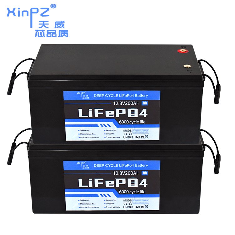 12v 200ah Lifepo4 Battery Rv/marine/car Phosphate Lithium Ion Battery Deep Cycle Times 5 Years Warranty