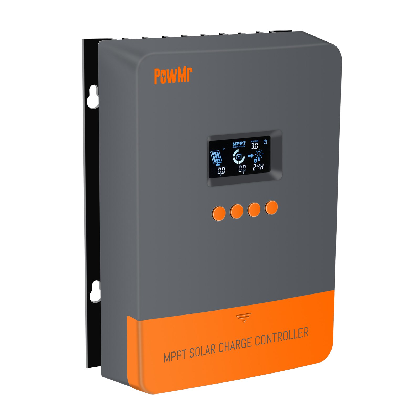 PowMr 60A 12V 24V 36V 48V Max PV Input 150V Solar MPPT Charge Controller for Lead Acid Lithium Battery