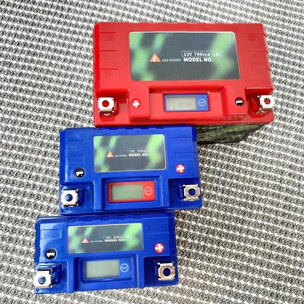 12V 780CCA 18L Brand Lithium Ion Battery For Motorcycle Car Starting Battery 220CCA 310CCA 780CCA LiFePO4 Starting Battery