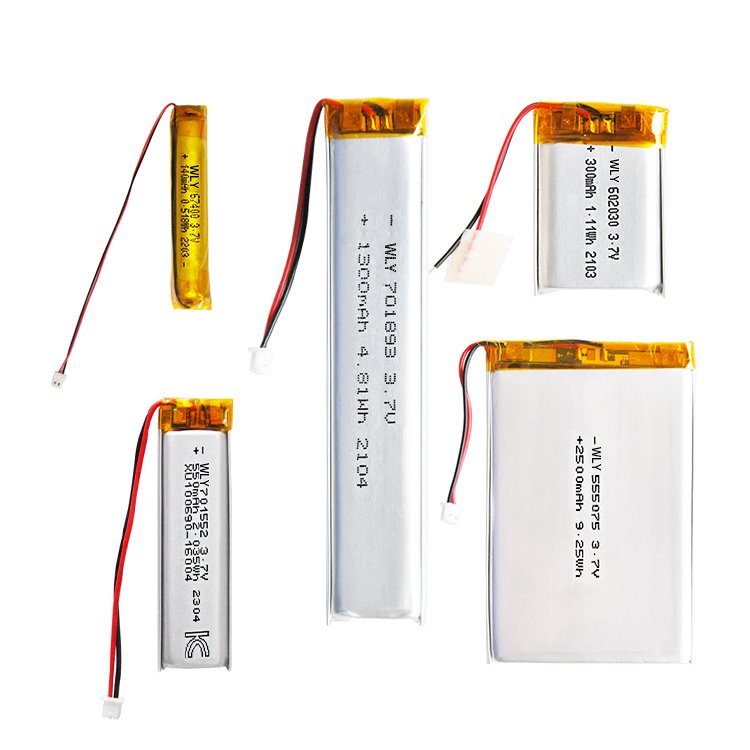 Factory price rechargeable KC CE BIS certified 602040 lithium ion battery 3.7v li-polymer battery 400mah
