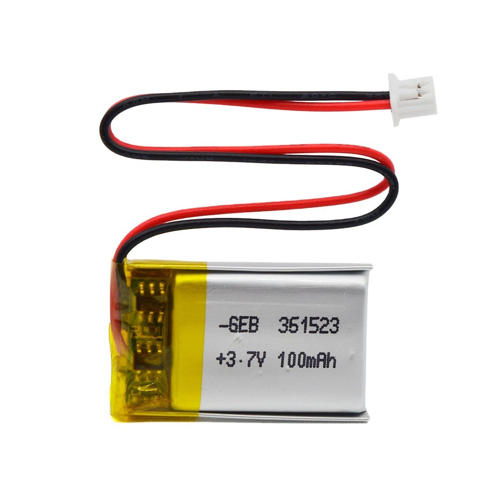 Lithium ion batteries lipo 100mah 200mAh 300mAh 400mAh 500mAh 3.7v li-ion polymer battery 361523