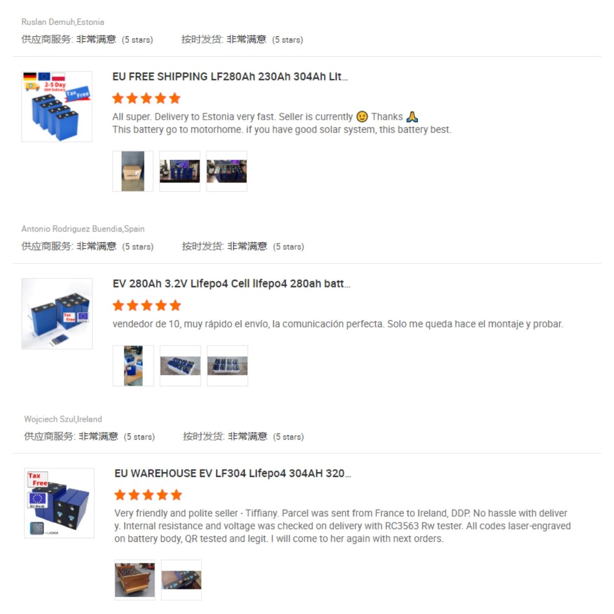 2024 EU New stocks MB30 MB31 306Ah 314Ah 330Ah 10000 cycles Lifepo4 3.2V Grade A battery cells