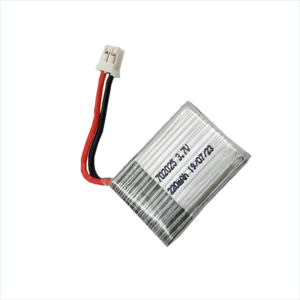 3.7V 20C lithium ion polymer rechargeable 220mah lipo 702025 752025 752026 battery with connector for small Rc toy drones