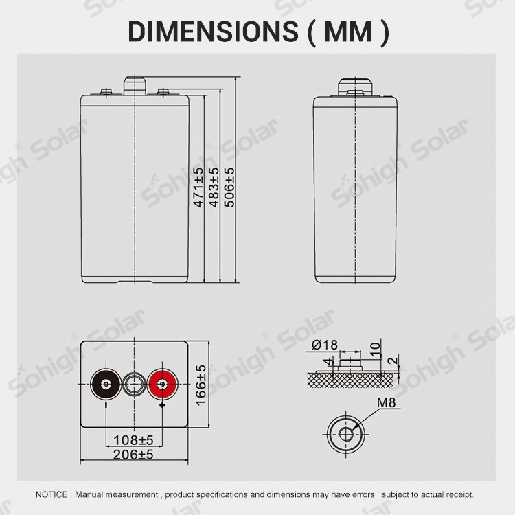 500ah tubulaire 5000ah batterie solaire tubular deep cycle storage power gel 2 volt opzv lead acid batteries energy 2v