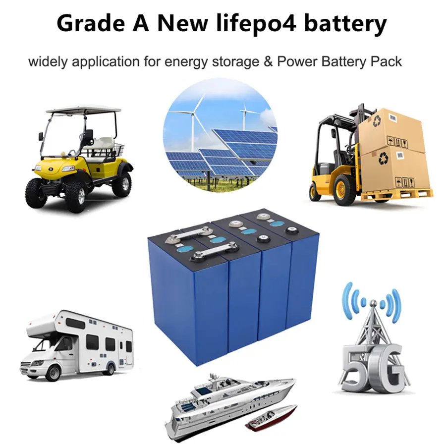 3.2V 310ah 320ah CATL A Grade Deep Cycle 6000 Times Lifepo4 Cells 320ah 310AH EV Solar Storage System 3.2v Batterie