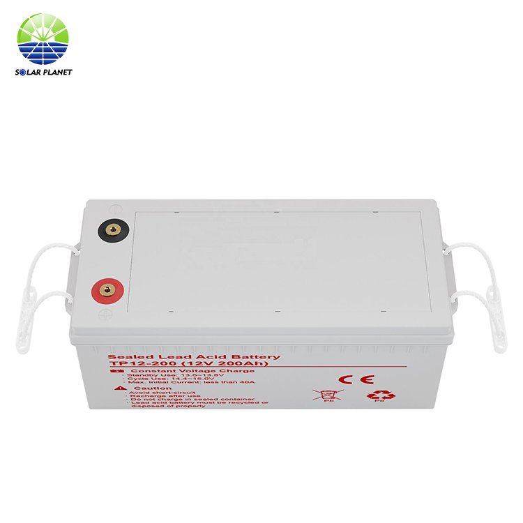 Solar Planet Gel battery for inverter 12v 200ah 250ah 300ah solar panel storage battery system for home