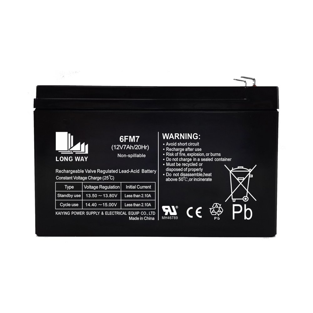 AGM Battery 12V 7Ah 20Hr Electrical Toy Car battery VRLA Deep Cycle Series Long Cycle Life battery For OEM