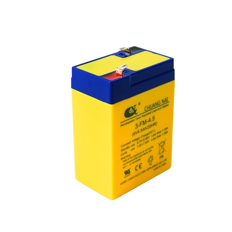 TIANYI Lead-Acid Battery 6v 4.5ah 20hr For Electronic Scale Kids Electric Vehicle
