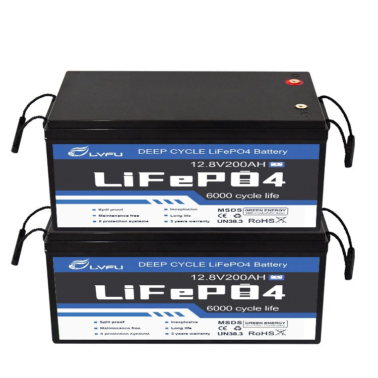 Grade A Deep Cycles 12v 200ah 300ah lifepo4 lithium ion battery 12 volt LFP rechargeable solar storage battery