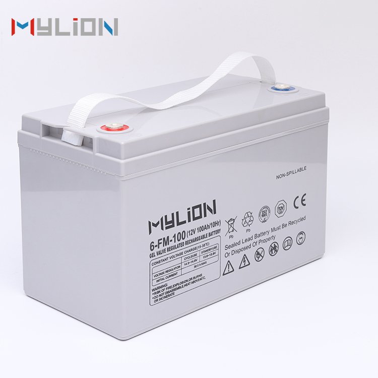 High Quality Lead Acid Battery 12V 100AH Rechargeable Energy Power Backup Portable AGM for House System