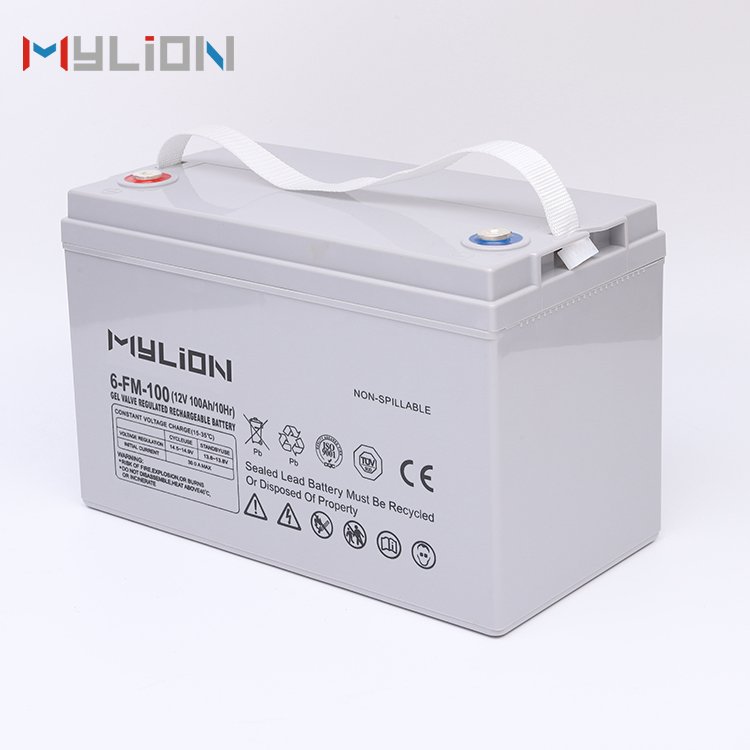 High Quality Lead Acid Battery 12V 100AH Rechargeable Energy Power Backup Portable AGM for House System