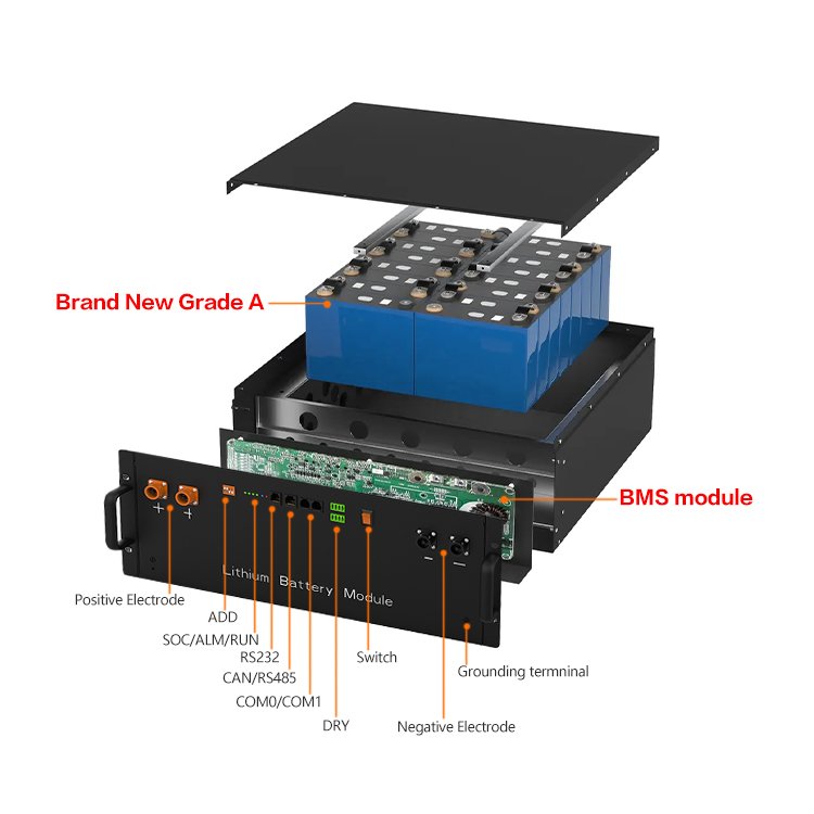 8000 Deep Cycles 2C 5kwh 10kwh 50 kwh 48v 100ah 200ah lto inverter lithium ion batteries akku solar lifepo4 battery pack 48v