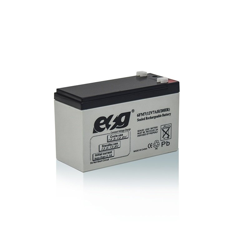 ESG Rechargeable Deep Cycle Home Used 12V 7ah 8ah 9ah AGM UPS Gel Storage Dry Lead Acid Battery