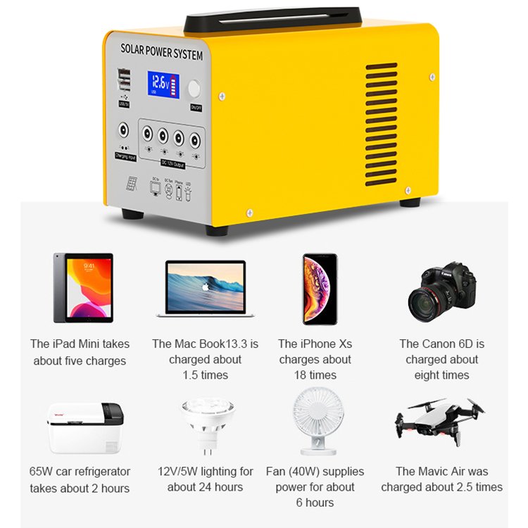 Good Quality Battery For Solar System Environmental 10w 20w 50w Easy Carry Emergency Solar Power System