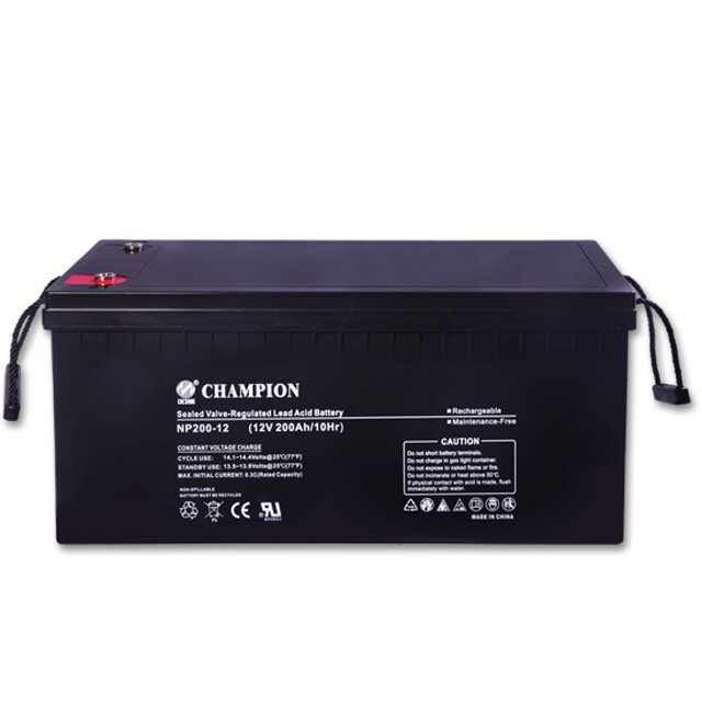 Champion Deep Cycle Solar Gel Battery 12v 100ah 150ah 200ah 250ah 150 Amp 12 Volt Rechargeable Lead Acid Battery Wholesale Price