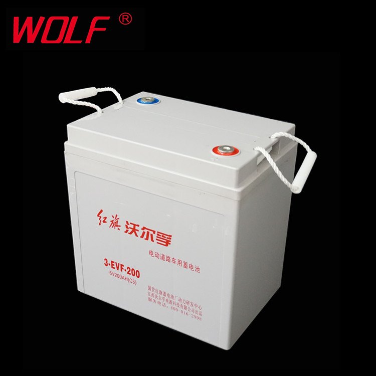 Factory Direct Sales sweeper Lead-acid Pack golf cart 6v 200ah Battery
