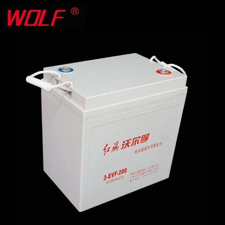 Factory Direct Sales sweeper Lead-acid Pack golf cart 6v 200ah Battery