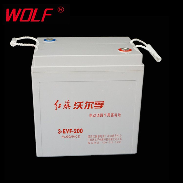 Factory Direct Sales sweeper Lead-acid Pack golf cart 6v 200ah Battery