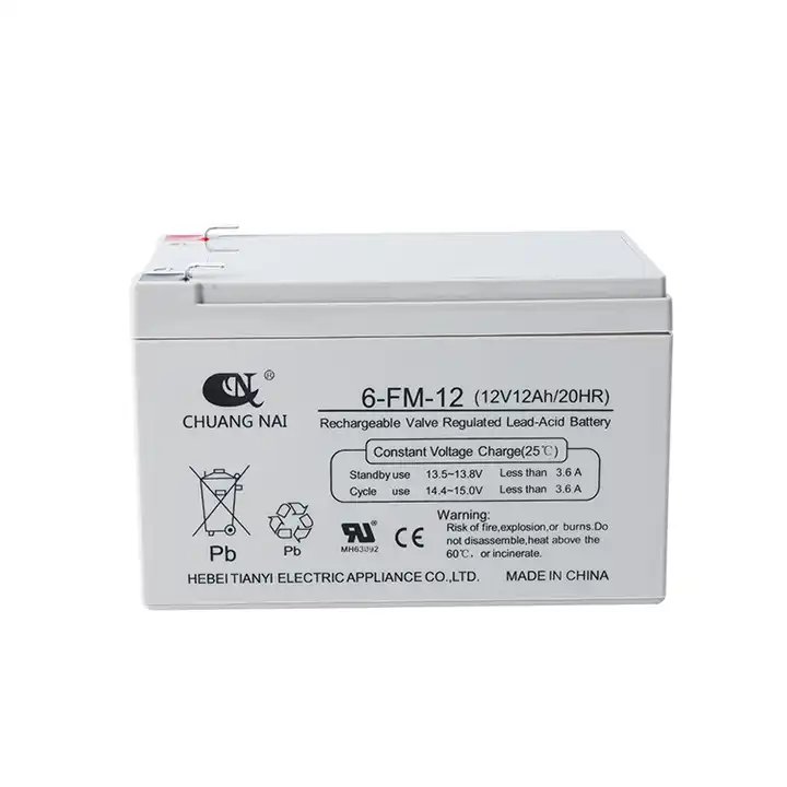 TIANYI Battery Supplier Lead-Acid Battery 12v 12ah 20hr For Electric Rolling Shutter Door Kids Electric Vehicle Audio