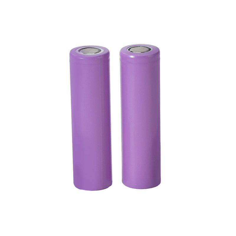 Cylindrical 18650 2500mAh Batteries High Safety 9Wh High Temperature Resistant Fast Charging 3.7V Lithium Ion Batteries 18650